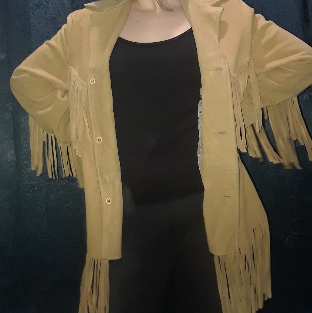 Vintage fringe Jacket